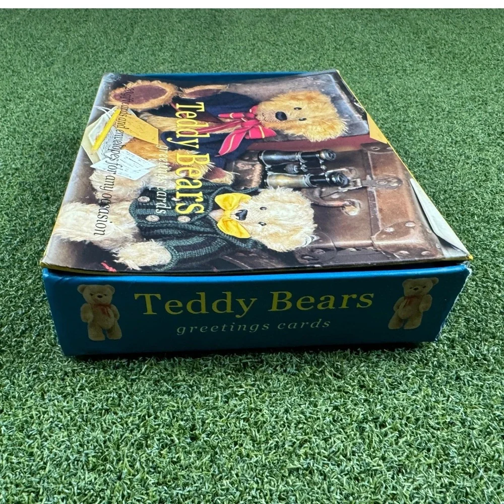 Teddy Bears Greeting Cards ''BOX ONLY''‎ Vintage Gift Stationery